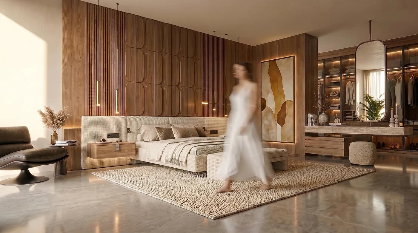 Master Bedroom — Interior Design