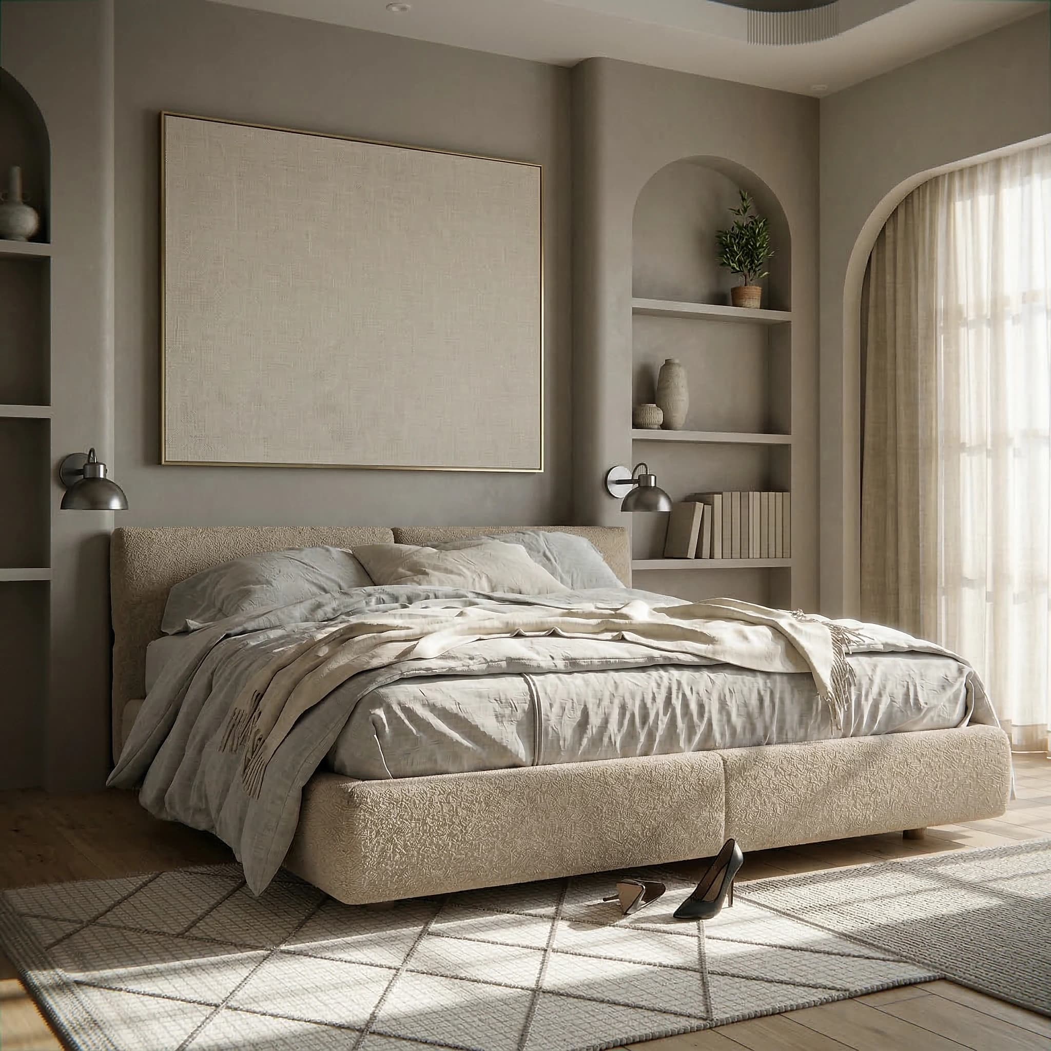 AI interior design preview in mnml.ai studio 1