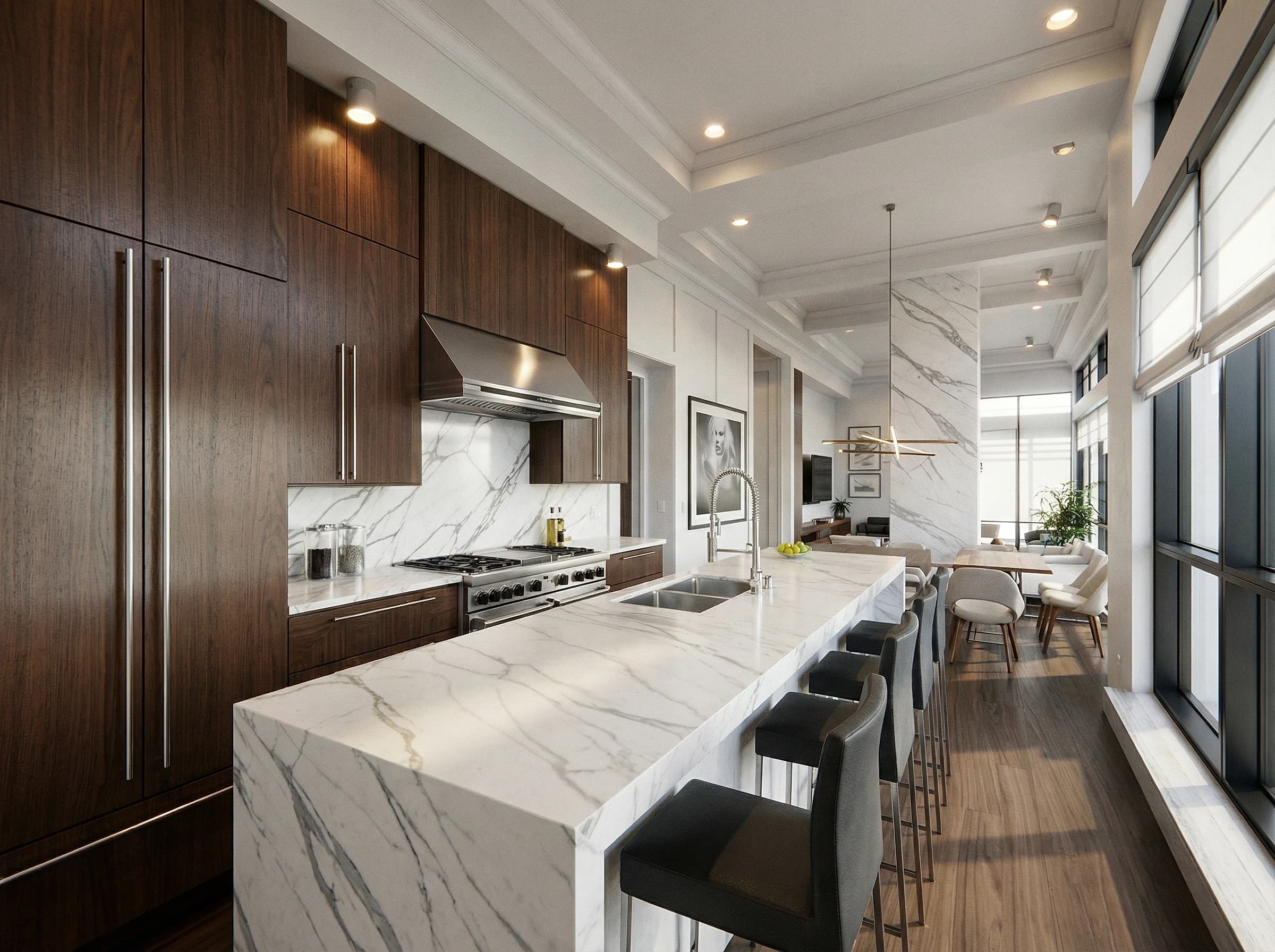 mnml.ai interior render — Reimagine Home alternative 1