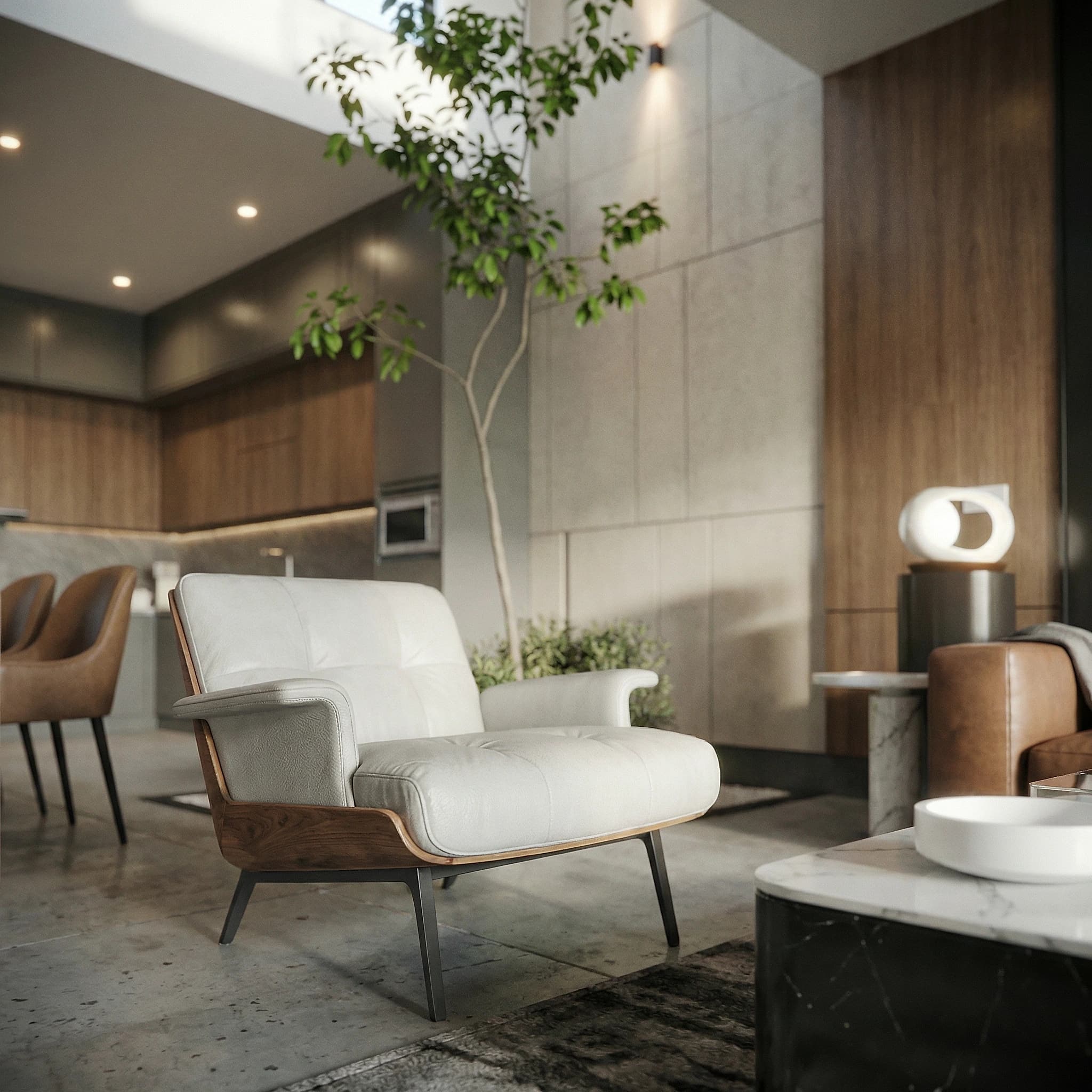 V-Ray-style AI interior render 2