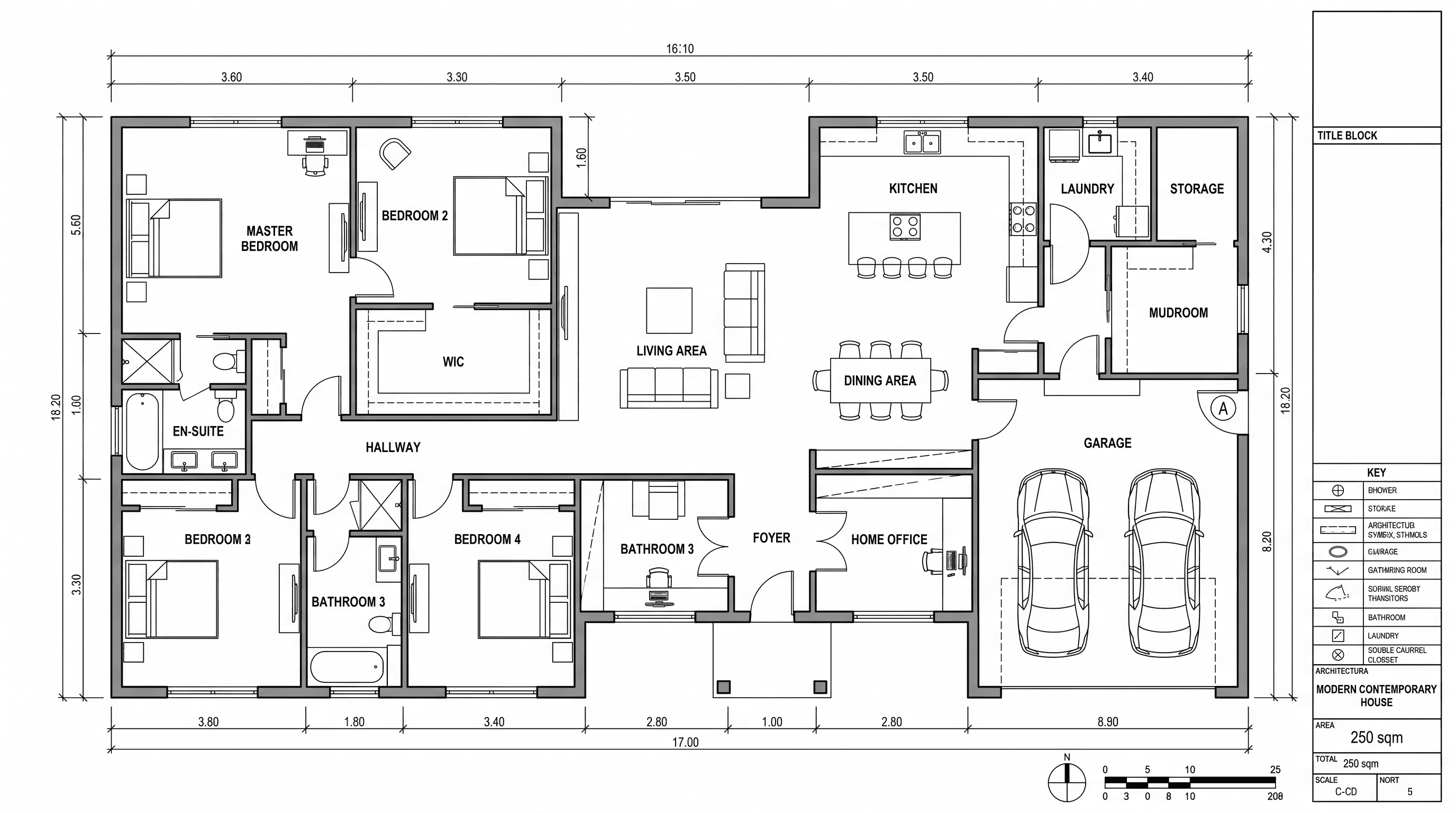AI-generated floor plan 1