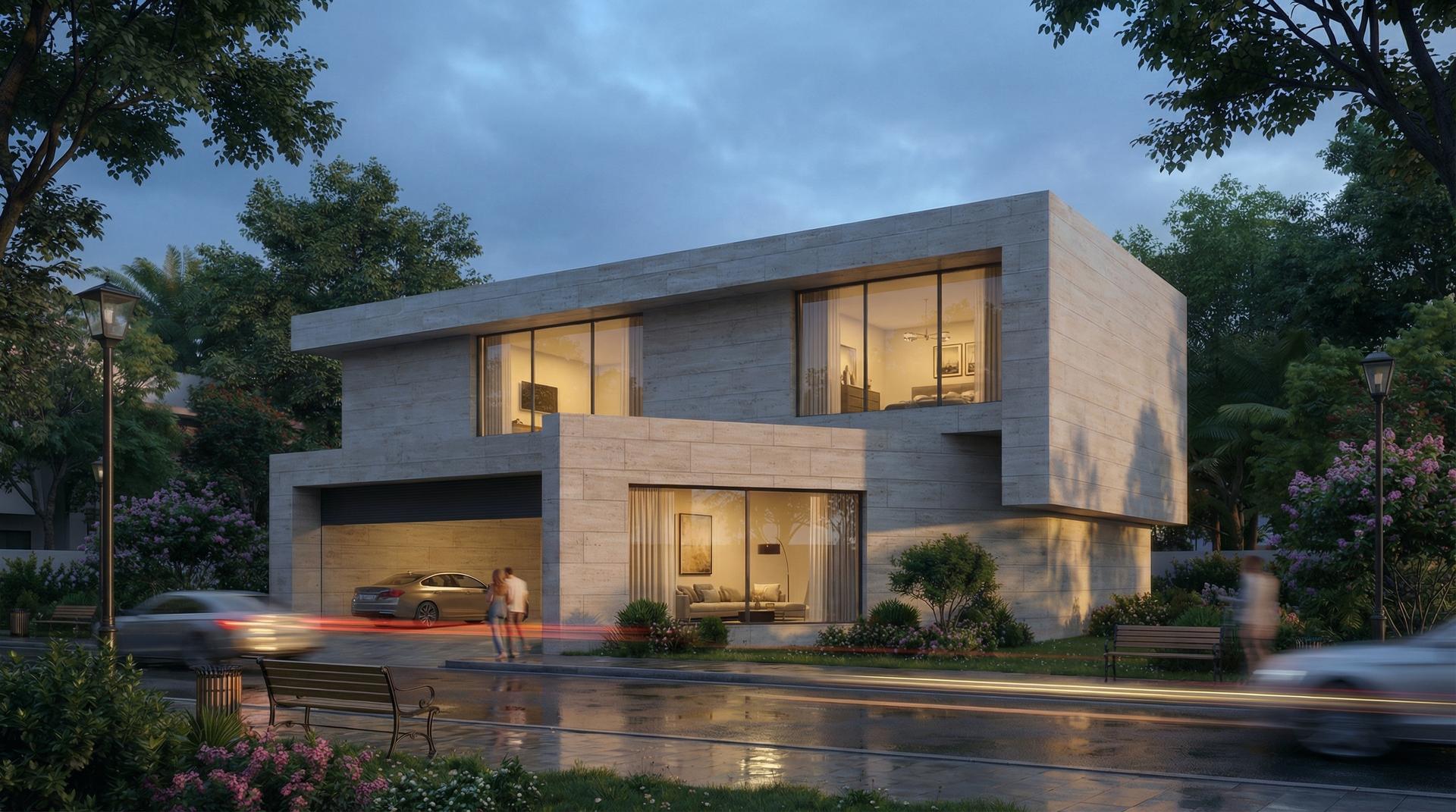 AI Architecture Rendering Example 3